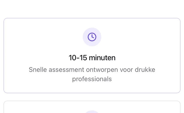 Startscherm van de AI Governance Scan